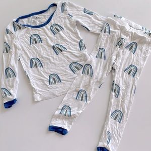 Kyte Blue Rainbow Super Soft Lounge Set 🩵